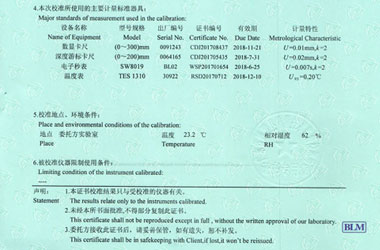 热工草莓视频APP在线观看证书报告说明页图片
